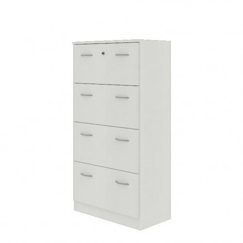 Hängeregistraturschrank, Höhe 4