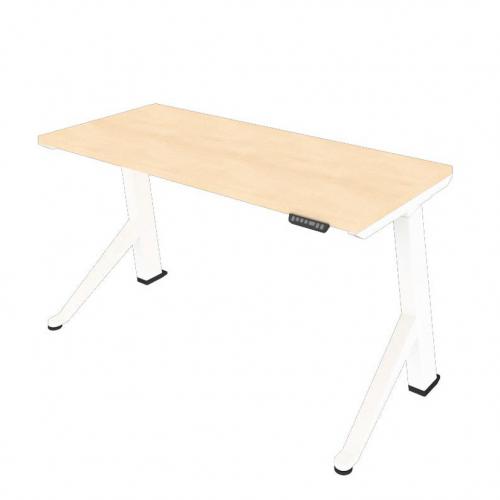 Sitz-Stehtisch eM-Home,  rollbar,      ideal im Home Office