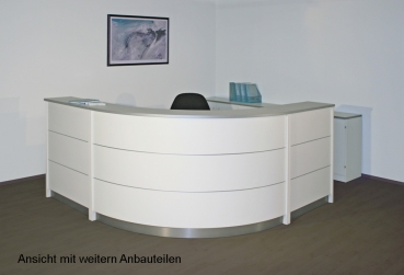 Tresen oeco... "ARCTIS" Eckteil hoch, gebogen